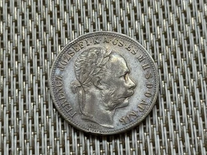 Gulden  1890  (Forint) Franz Josef  - Silber Österreich  W/19/285 - Picture 1 of 2