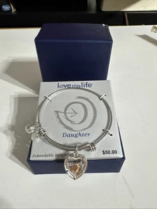 LOVE THIS LIFE TOCHTER ARMREIF BETTELARMBAND EDELSTAHL - Bild 1 von 8