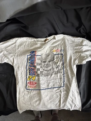 Camiseta Jeff Gordon NASCAR Vintage XL 1994 Nutmeg Mills Foto 1 de 4