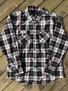 Dixxon x Snap-On Limited Edition Flanellhemd rot grün kariert Größe L - Bild 1 von 13