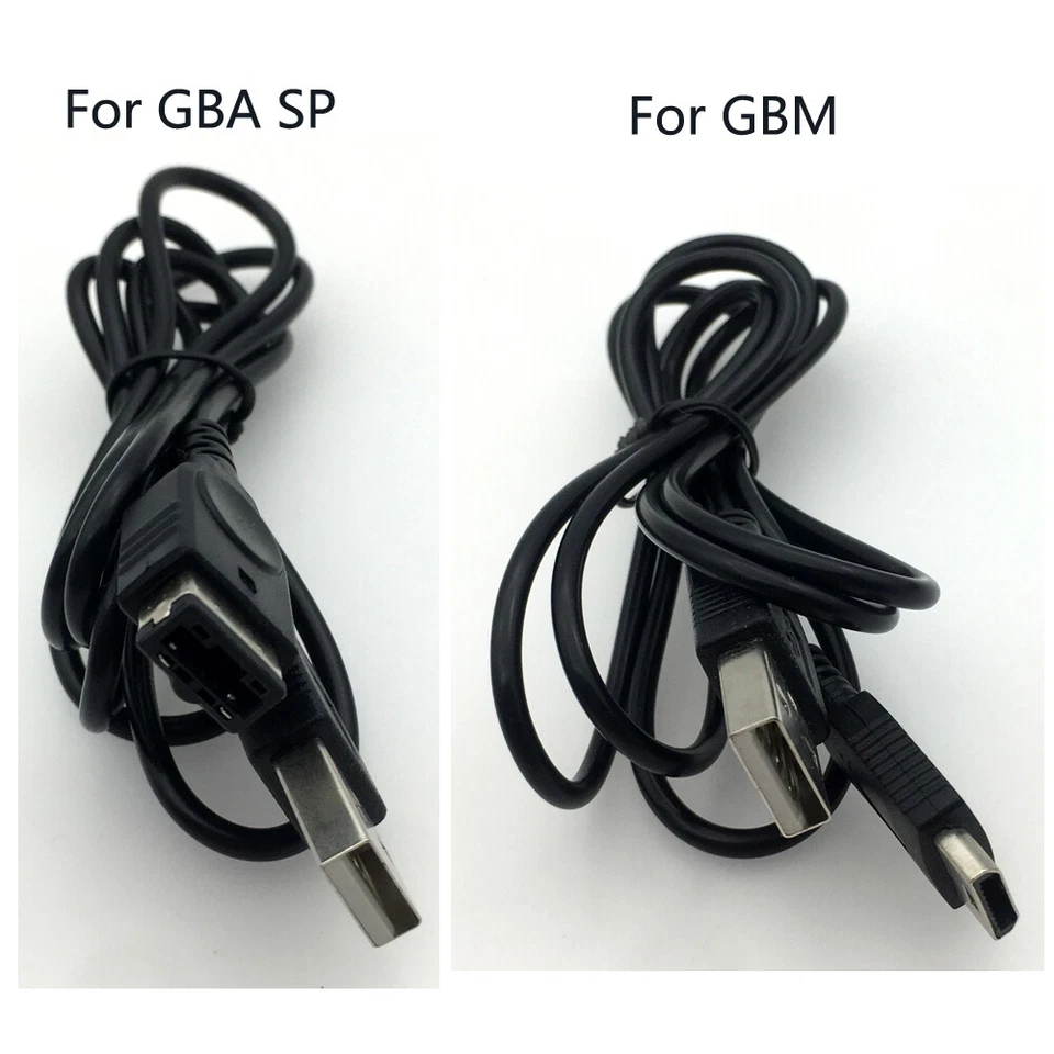 For GBA SP USB Power Supply Charging Charger Cable For Gameboy Micro GBM Console - Image 1 of 1