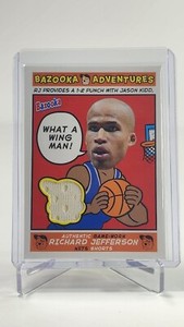 2005 Topps Bazooka Richard Jefferson Memorabilia ADV-RJ