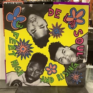 DE LA SOUL "3 Feet High And Rising" RARE Promo Record Flat Poster 12"x12" - Bild 1 von 2