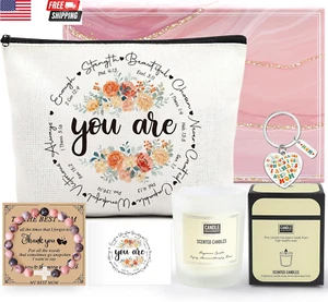 Mothers Day Gifts Set - 5Pc Mother’S Birthday Ever Gift Pink Box for Best Bonus - Picture 1 of 8