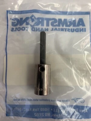 10-710 ARMSTRONG TOOLS 1/4" DRIVE 5/32" HEXDRIVER/ALLEN  SOCKET 10710 - Image 1 of 3