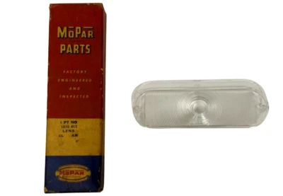 1958 年普利茅斯 Savoy Belvedere Fury 备用灯透明镜头 1810411 NOS — 第 1/4 张图片