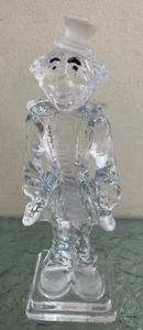 Crystal Glass Bleikristall Clown Rattenburg Tirol Figurine Ornament - Picture 1 of 10