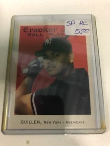 Mini pegatinas Rudy Guillén 2004 Topps Cracker Jack SP #210 New York Yankees - Imagen 1 de 2