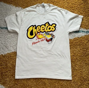 Flamin' Hot Cheetos Chester Cheetah T-Shirt Mens Medium Short Sleeve - Picture 1 of 7
