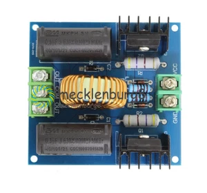 10A 200W DC 12V-30V ZVS Tesla Coil Driver Generator High Voltage Power Supply - Bild 1 von 5