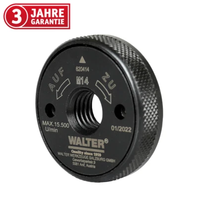 WALTER Quick Spannmutter für Winkelschleifer M14, Schnellspannmutter - Bild 1 von 4