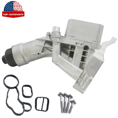 11428596283 Aluminum Engine Oil Filter Housing Kit For BMW 230i 320i 320ix X3 Foto 1 de 4