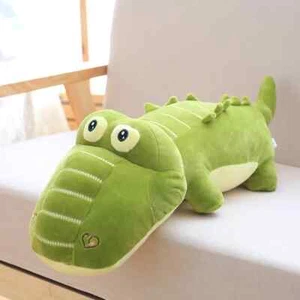 1 Spielzeug. Super niedliche Krokodilpuppe, Plüschtier, Kissen, Geburtstagsgeschenk. - Bild 1 von 6