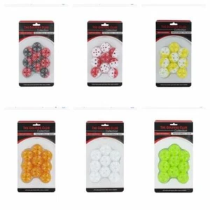 La Golfistas Palo Colección Práctica Airflow Golf Bolas Varios Color 9 Paquete - Imagen 1 de 3