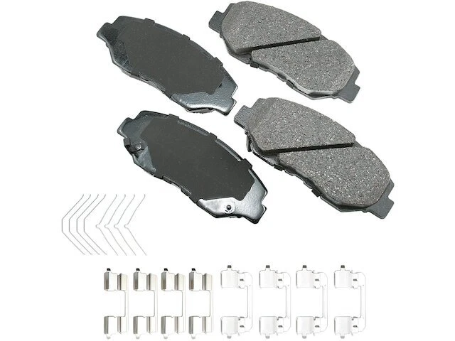 For 2012-2021 Honda Civic Brake Pad Set Front Akebono 13415TCJM 2017 2016 2014 - Image 1 of 2