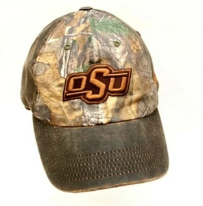 OSU (Oklahoma State University) Camouflage Ball Cap * One Size Fits All * - Picture 1 of 8