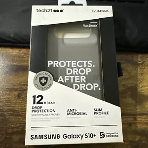 Tech21 Evo Check Case for Samsung Galaxy S10 Plus - Smokey/Black - Picture 1 of 3