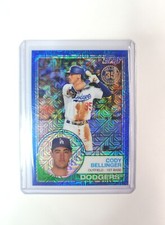2018 Topps '83 Silver Pack Chrome Blue Mojo Refractor (Cody Bellinger #16) 
