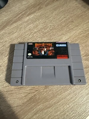 Brawl Brothers    Super Nintendo SNES  Tested  Authentic  Nice - Image 1 of 3