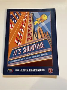 2008 US Open Tennis Official New York City It’s Showtime 40 Years Roger Federer - Picture 1 of 12