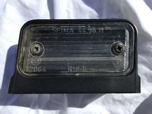 Fiat 132 Rear Tail Number Licence Plate Light Lens 449611 4496900 Seima Original - Picture 1 of 7