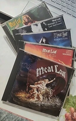 Meat Loaf CD bundle (Bat Out Of Hell, Dead Ringer, Bad Attitude, Welcome To...) Foto 1 de 4