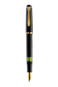 PELİKAN FOUNTAIN PEN M150 BLACK M Nib - Picture 1 of 3