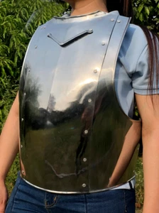 Medieval Times Breastplate Armor Cuirass LARP Armor One Size Knight Chest Plate - Picture 1 of 3