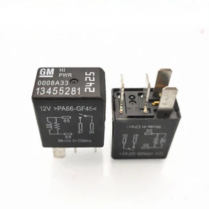 1Pc GM 13455281 8005A33 PA66-GF45 2425 12VDC Automotive Relay 4 Pin - Picture 1 of 1