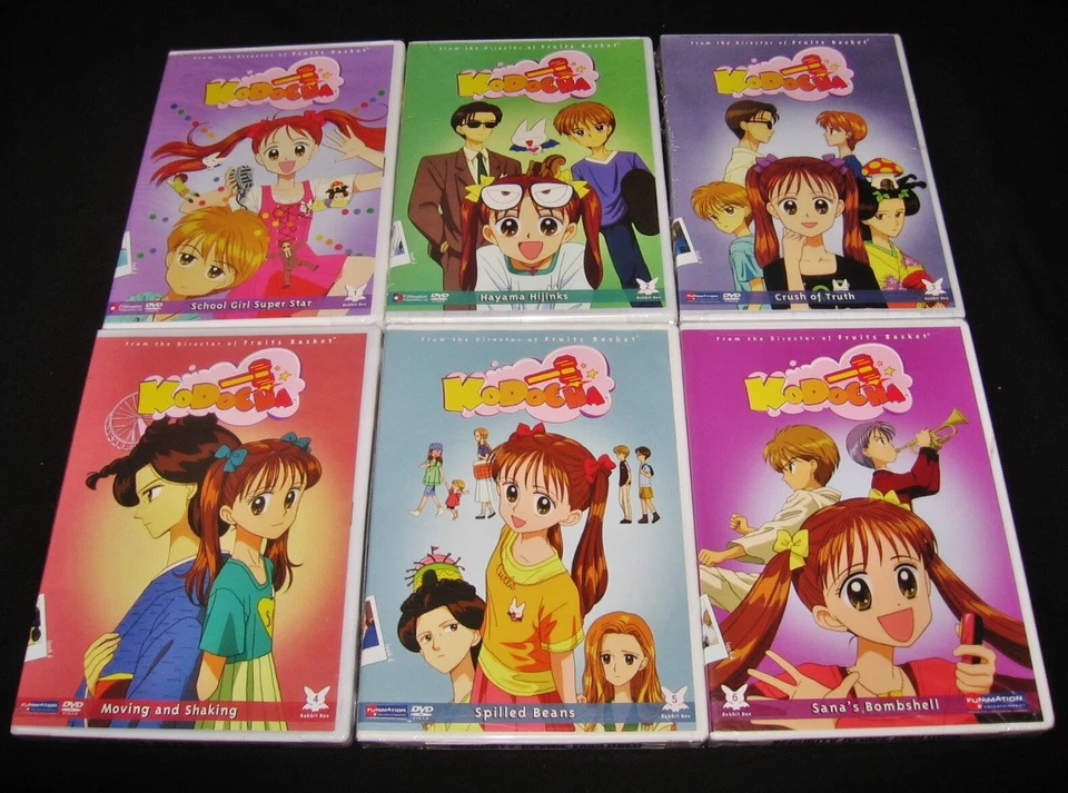 Kodocha - Complete Season 1 - Vol. 1,2,3,4,5,6 (Brand New 6 DVD Set) Foto 1 de 1
