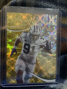 2023 Prestige - Felix Anudike - Uzomah Gold Xtra Points – 12/75 Rookie RC