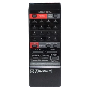 Control remoto videograbadora original de fábrica Emerson 70-2078 usado - Imagen 1 de 7