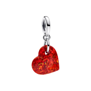 PANDORA MOMENTS Charm Corazón Rojo Ópalo 793348C01 - Imagen 1 de 4