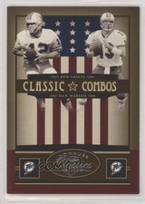 2005 Donruss Classics Classic Combos Silver /250 Bob Griese Dan Marino #CC-5 HOF