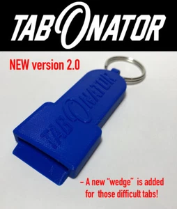 TabONator (2 PACK) UPDATED -Tab Top Can Opener Soda Pop Beer Beverage  - Picture 1 of 4