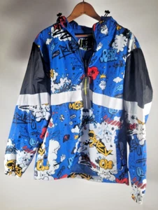 Screenshot Light Windbreaker Hip Hop Urban MEDIUM Street Art Full Zip Jacket - Picture 1 of 9