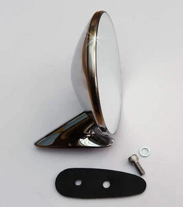 Espejo de puerta de ala estilo italiano para coche clásico con espejo convexo vidrio - Imagen 1 de 2