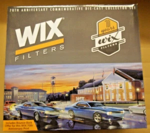 WIX FILTERS 1970 & 2009 DODGE CHALLENGER R/T 426 HEMI DIE CAST CAR NEW 70TH 1:24 - Picture 1 of 6