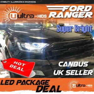 RANGER 2019+ UPGRADE PACKAGE H15 9012 T10 CANBUS LED HEADLIGHT DRL FOG BULB KIT - Picture 1 of 6