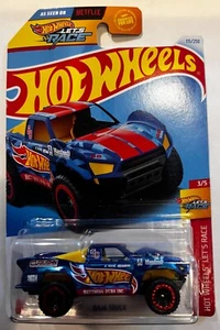 Camión Hot Wheels Baja 2024 azul 3/5 Let's Race 115/250 - Imagen 1 de 2