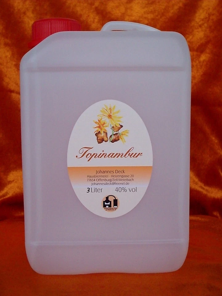 5L, Johanns  Topinambur  40%, Obstbrand - Bild 1 von 1