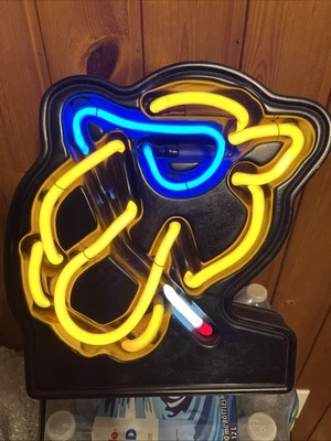 Joe Camel Neon Sign 1997 Limited Edition Bar Light Cigarettes Promo Works Good!! - image 1 of 4