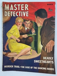 Master Detective Magazine, March 1941, Vintage True Crime Stories, Pulp - Picture 1 of 5