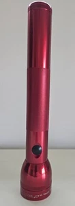 Vintage MagLite Large 12” Flash Light Red Torch - Picture 1 of 3