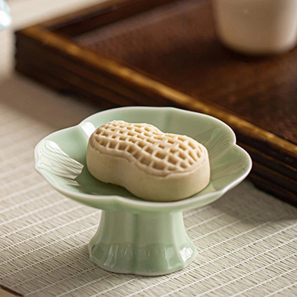 Ceramic Footed Fruit Bowl Holder Fruit Tray Dessert Display Stand for Dining - Image 1 of 1