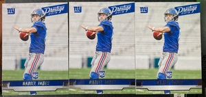 (3) 2019 Panini Prestige #204 Daniel Jones Rookie RC's. Indianapolis Colts - Picture 1 of 2