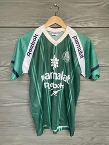 Camiseta de fútbol local de colección Palmeiras 1997 Reebook para hombre XL Brasil Parmalat años 90 Se - Imagen 1 de 10