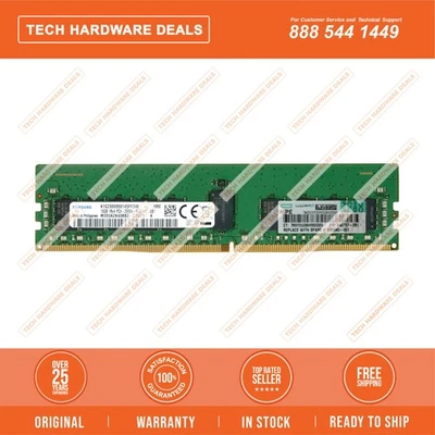 840757-091    HPE 16GB (1x16GB) Single Rank x4 DDR4-2666 CAS-19-19-19 Registered - Image 1 of 2