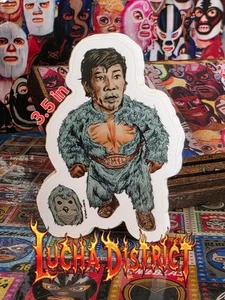 Kemonito/Tun Tun Lucha Libre Aufkleber (3,5 Zoll) - Bild 1 von 1