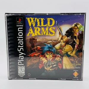 Wild Arms (Sony PlayStation 1, PS1, 1997) CIB mit Manuel Clean Disc Selten - Bild 1 von 7